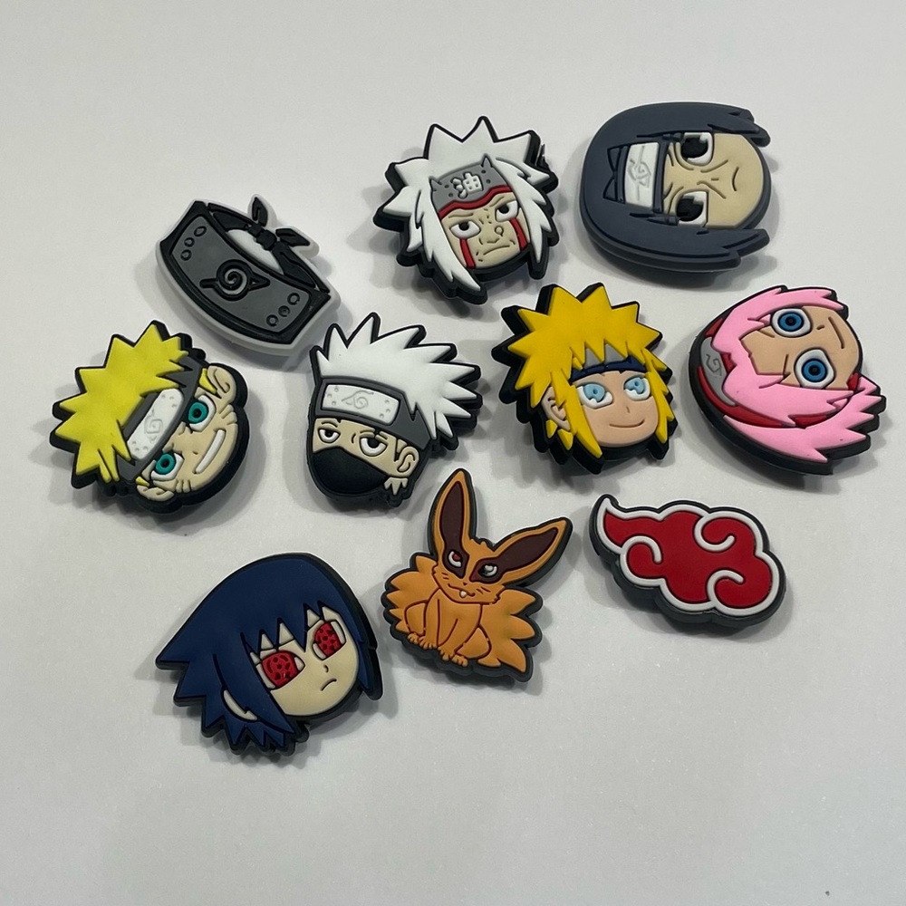 Naruto Shoe Charms